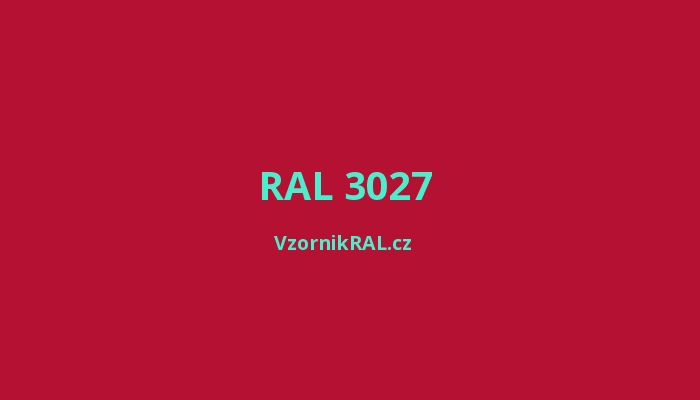 RAL 3027