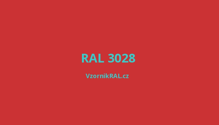 RAL 3028
