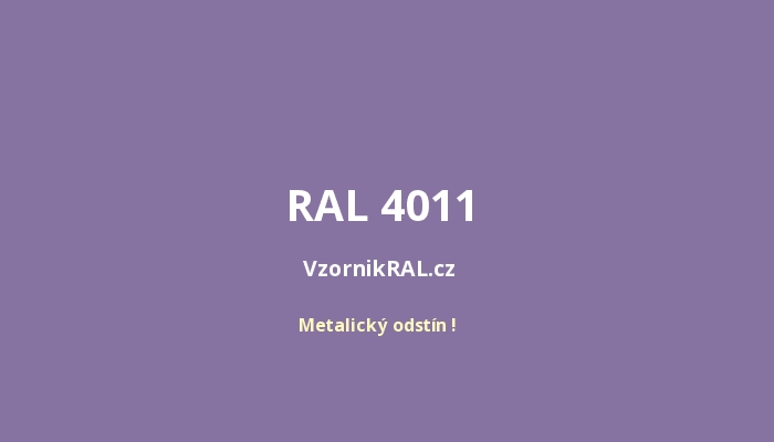 RAL 4011