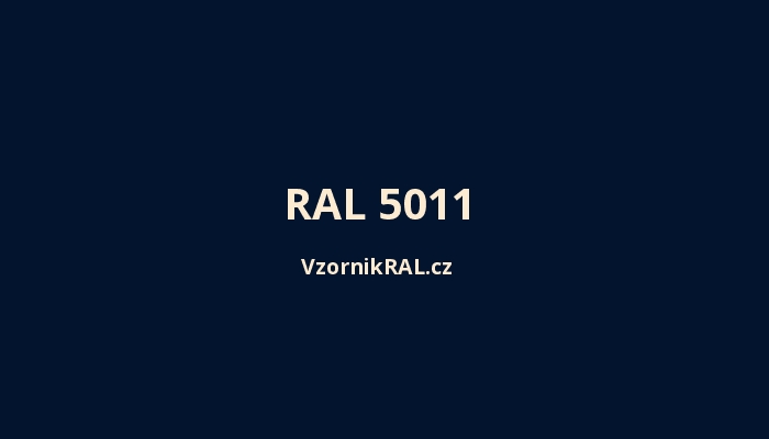 RAL 5011