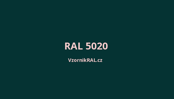 RAL 5020