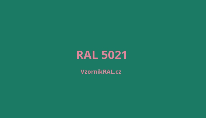 RAL 5021