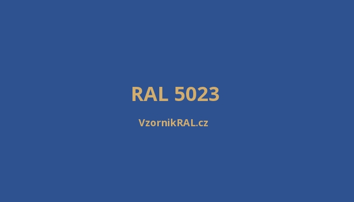 RAL 5023