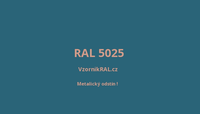 RAL 5025