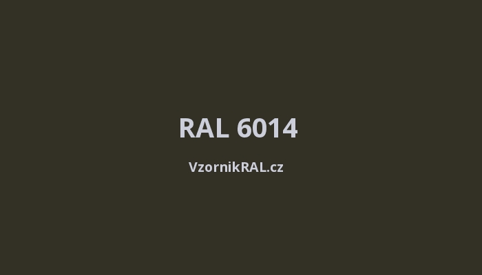 RAL 6014