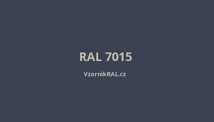 RAL 7015