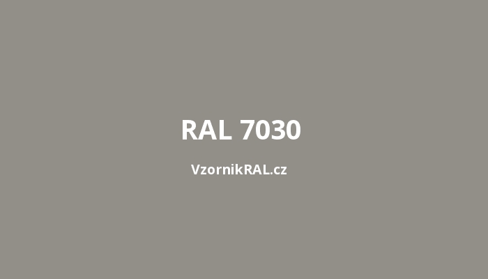 RAL 7030