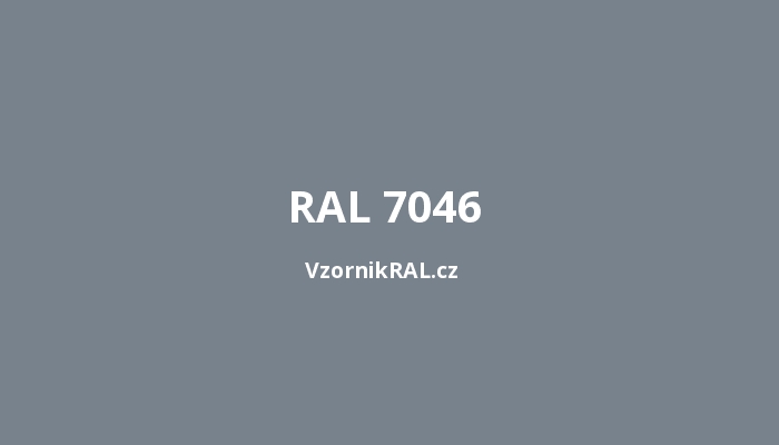 RAL 7046