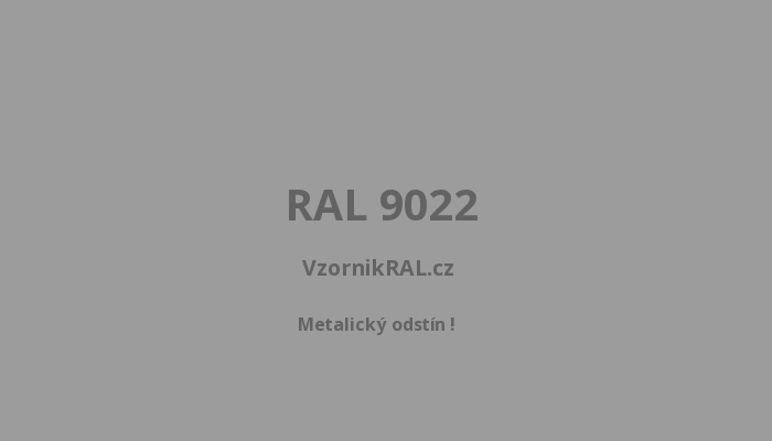 RAL 9022